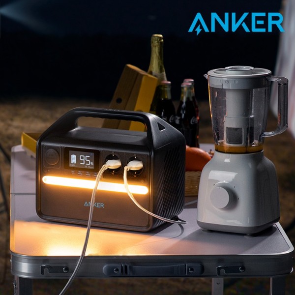 Anker 파워하우스 535 차박 캠핑용 대용량 인산철 배터리 220V C타입 파워뱅크 A1751